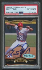 1995 SP TOPS PROSPECTS AUTOGRAPH SCOTT ROLEN AUTO RC PSA DNA