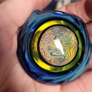 Heady Glass Opal Pendant - Picture 1 of 5