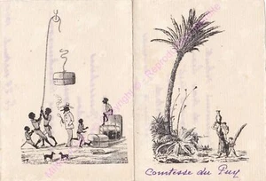 MENU ILLUSTRATEUR SEGUY ANNEE 1949 Comtesse du Puy - Bild 1 von 2
