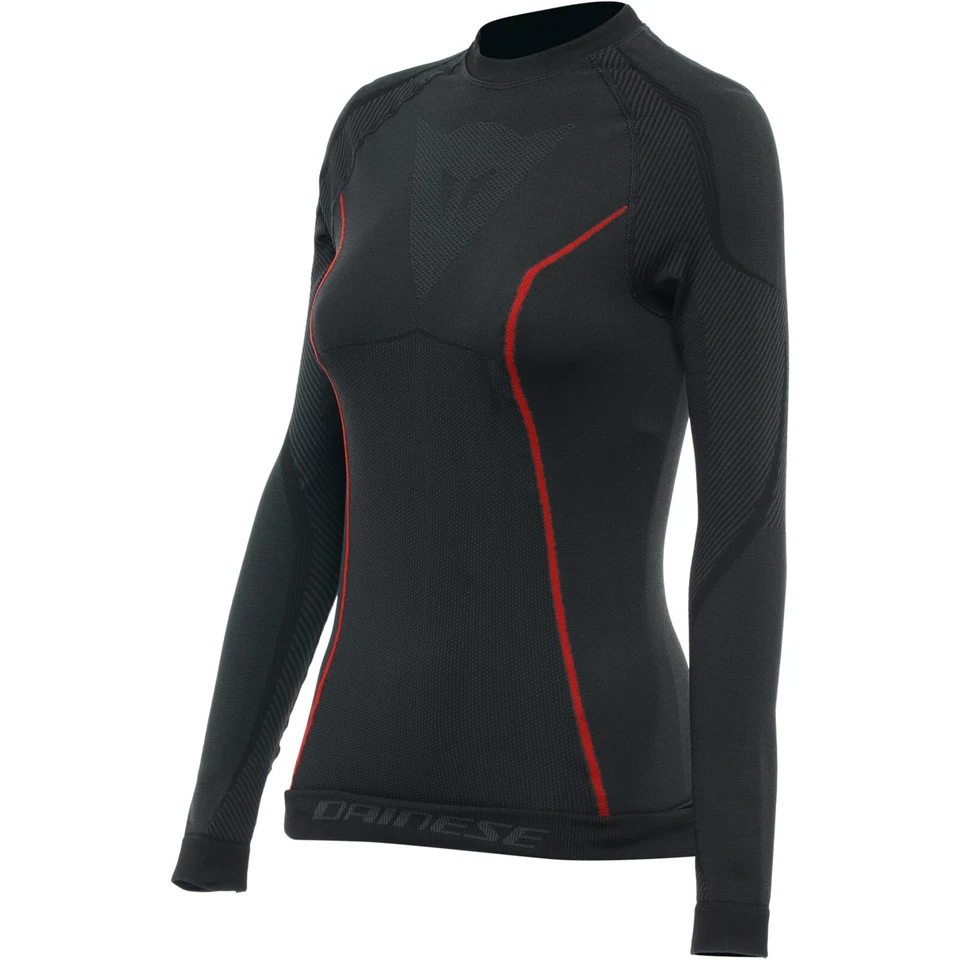 Dainese Thermo LS Lady Funktionsshirt schwarz-rot Gr. L/XL