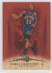 2008-09 Topps Hardwood Redwood Wood /15 Jamal Crawford #27