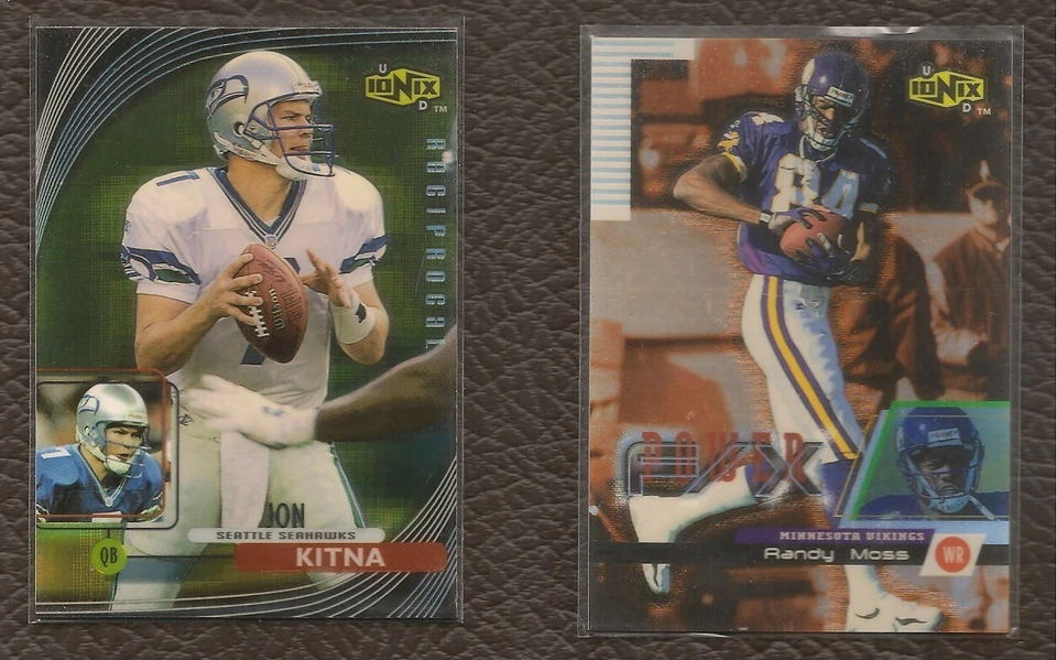 1999 UD Ionix Power F/X Minnesota Vikings Football Card #P2 Randy Moss - Image 1 of 1