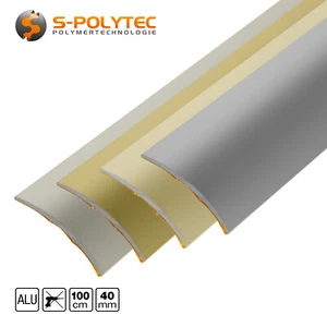 Übergangsprofil selbstklebende Leiste Abdeckleiste für Fugen Treppenprofil BREIT - Bild 1 von 38