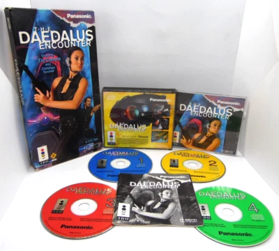 Daedalus Encounter 3DO, 1995 Complete Panasonic 3DO CIB Tested Working - Image 1 of 4