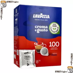 100 200 300 600 Cialde Lavazza Crema e Gusto Carta ESE 44mm no Grand Espresso - Foto 1 di 2