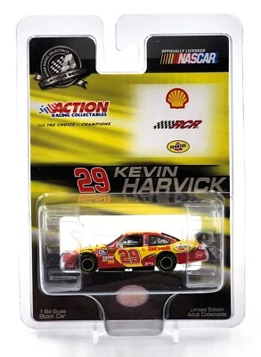 2008 Action Racing #29 Kevin Harvick Chevy Impala SS Shell Yellow 1:64 Die Cast - Image 1 of 4