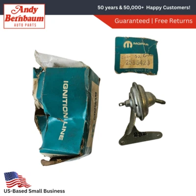 1965-1967 Dodge Plymouth 4BBL Carter carburador estrangulador diafragma 2585423 novo na caixa - Imagem 1 de 4