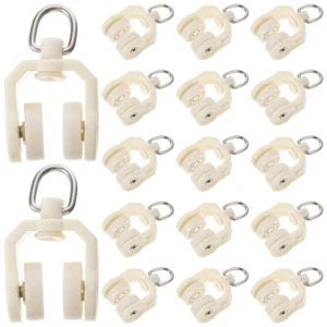 30PCS Ricambio Pista Tenda Rulli Tenda Muto Alianti Ricambi Tenda - Foto 1 di 12