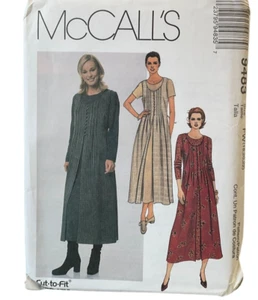 Vestido McCalls patrón de costura 9483 Overdress Misses talla 18-22 - Imagen 1 de 2