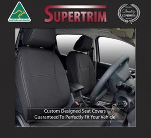 Neoprene waterproof Front+Rear Armrest seat covers fit Ford Ranger (2011-on) - Picture 1 of 12