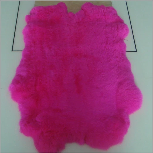 1xsoft Rabbit Skin Fur Pelts Hide for Animal Training Garments