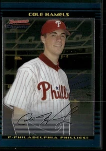 Cole Hamels 2002 Bowman Draft Picks & Prospects Chrome #BDP17 - Phillies - Picture 1 of 2