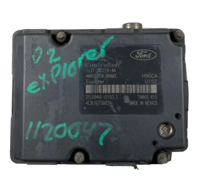 2002 FORD EXPLORER ABS ANTI-LOCK BRAKE PUMP CONTROL MODULE 1L2T-2C219-AA - Изображение 1 из 4