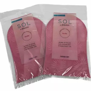 Set of 2 Jergens Sunless Tanning Body Applicator Mitt Blend in Color - Picture 1 of 2