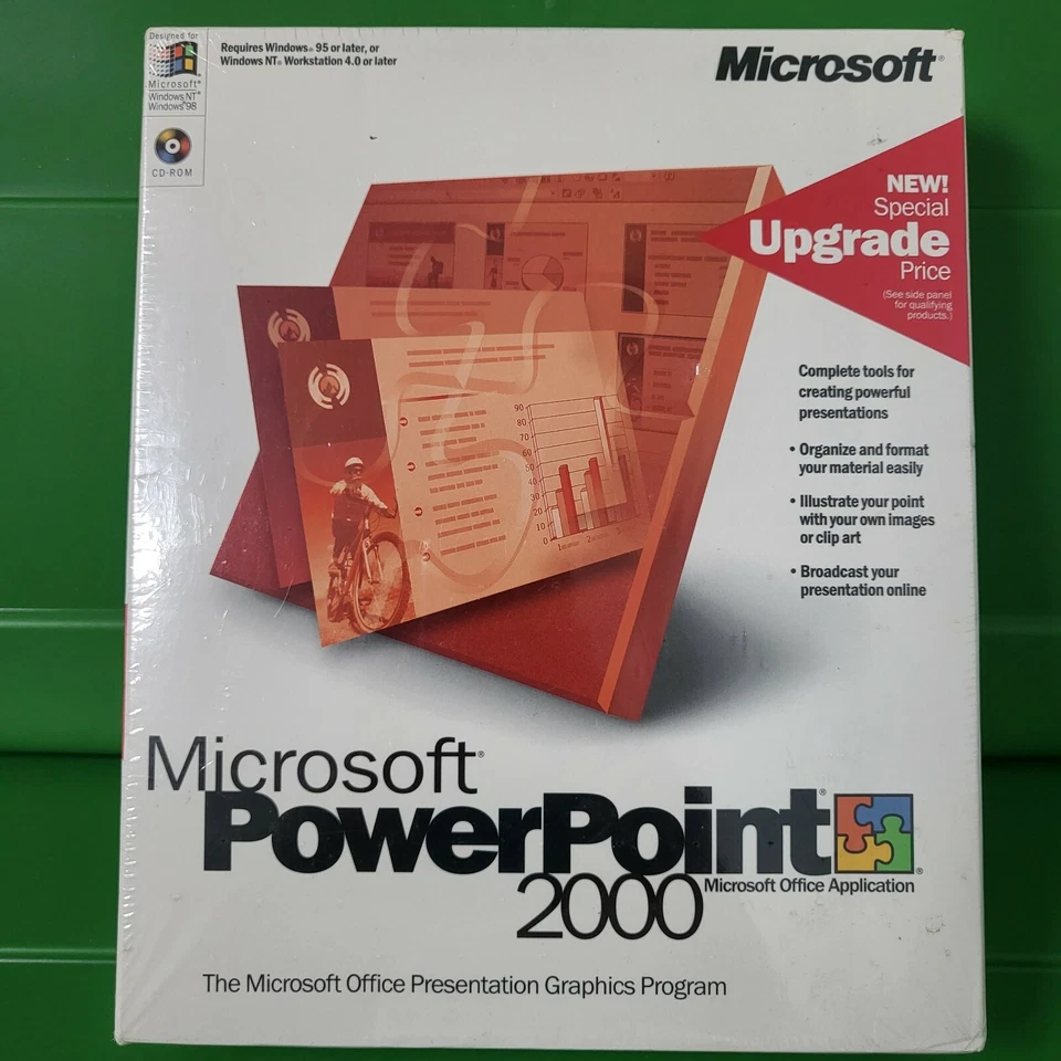 Microsoft PowerPoint 2000 Upgrade - Image 1 of 4