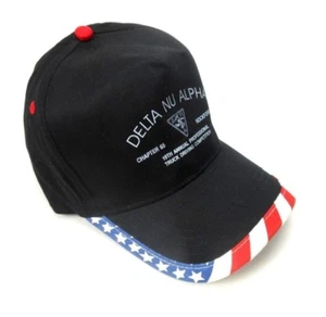 Cappello Berretto Delta Nu Alpha Capitolo 65 Rockford IL 19° Annuale Guida Camion Comp - Foto 1 di 9