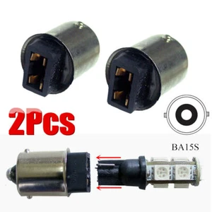 2Pcs T10 168 194 to 1156 Ba15s Bulb Socket Base Converter Adaptor Transformer - Picture 1 of 5