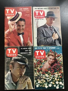 1960-VINTAGE Guía de TV de la región de St. Lawrence - 4 en total - Lote # 5 sin etiquetas postales - Imagen 1 de 5
