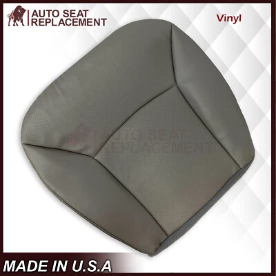 Ford Econoline Van 2003-2008 parte inferior del conductor E150 E-250 E-350 cubierta de asiento gris Foto 1 de 4