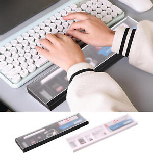 Keyboard Wrist Rest with Storage Ergonomic Keyboard Wrist Pad with Clear Case 