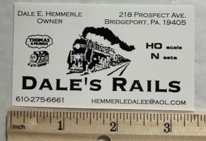 Vintage Business Card American Flyer Trains Clements, MD - Picture 1 of 2