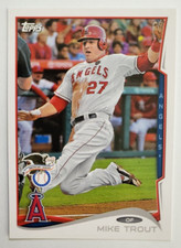 2014 TOPPS AMERICAN LEAGUE ALL -STAR MIKE TROUT ANGELS BASEBALL CARD # AL-1