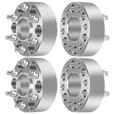 4件装适用于日产Frontier 2英寸(50毫米)6x4.5 12x1.25铆钉车轮垫圈 — 第 1/4 张图片