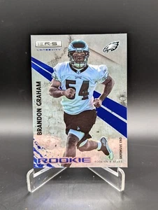 2010 Panini Rookies and Stars Longevity Blue #176 Brandon Graham /50 Eagles RC - Picture 1 of 2