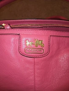 Coach Madison Leather Kara Bag pink Purse J1220-22262 - Picture 1 of 11