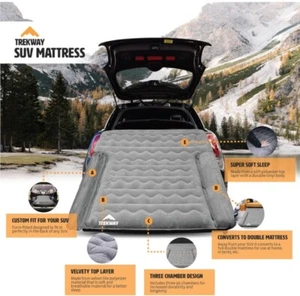 Offroading Gear SUV Inflatable Air Mattress w/Side Chambers - Car Camping Bed - Picture 1 of 6