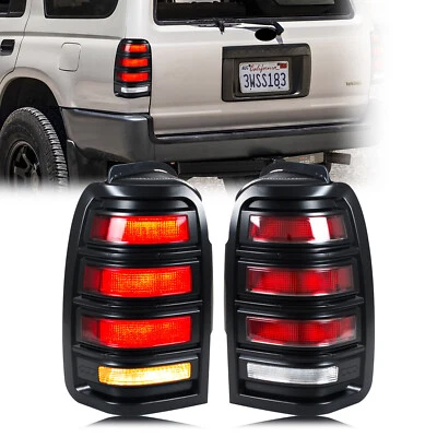 Пара светодиодных задних фонарей в сборе для последовательных задних фонарей Toyot@ 4Runner 1996-2002 - Изображение 1 из 4