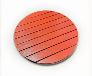 24” Red Table Top 100% POLYSTYRENE - Picture 1 of 2