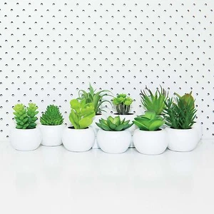 BOTANICS - Mini Succulent Desk Decor Home Artificial Greenery **FREE DELIVERY** - Picture 1 of 20