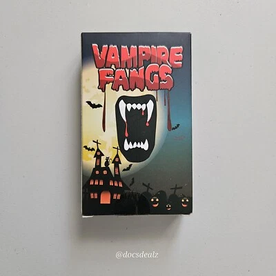 Colmillos de vampiro para disfraz Foto 1 de 3