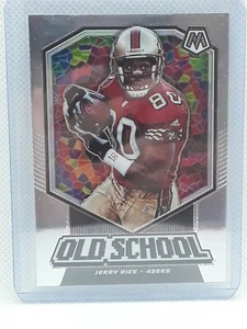 Jerry Rice 2020 Panini Mosaic Football - Old School - San Francisco 49ers - Picture 1 of 2