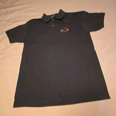 Polo/Camisa de Golf Caballo Ecuestre Verde Cazador Jumper Campeón Yunque Grande Foto 1 de 4