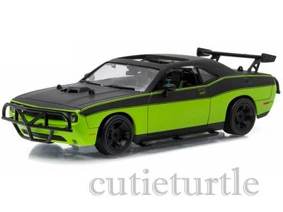 Greenlight Fast & Furious 7 Letty's 2014 Dodge Challenger R/T 1:43 Green 86230 - Image 1 of 2