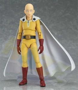 Figma 310# One Punch Man Saitama PVC Figure Model Toy 14cm New M0L6 X3K9 - Picture 1 of 9