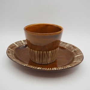 Juego de tazas y platillos Hasami ware cerámica japonesa café té - Imagen 1 de 7