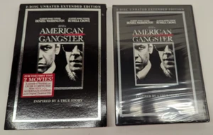 American Gangster DVD Unrated Extended Ed (New, Sealed) W/ Slipcover Denzel - Picture 1 of 18