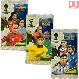 3x Tarjetas coleccionables Panini Adrenalyn XL 2014 Copa Mundial Brasil Brasil paquetes sellados - Imagen 1 de 5