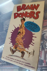 Brain Donors Rare Factory Sealed Screener VHS Zucker Brothers, Turturro - Picture 1 of 6