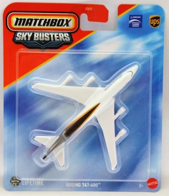 Matchbox Sky Busters ~ UPS ~ Boeing 747-400 ~ Die Cast - Image 1 of 4