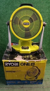 NEW RYOBI 18V Hybrid WHISPER 12"inch Misting Air Cannon Fan (Tool Only) PCL850B - Picture 1 of 12
