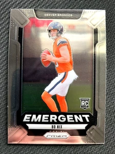 Bo Nix Rookie Prizm Emergent RC #3 2024 - Imagen 1 de 2