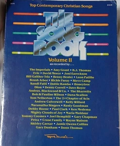 The Song Book Volume II, Top Contemporary Christian Songs Sheet Music Book 1982 - Imagen 1 de 2