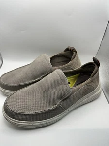 Herren Größe 11 Sketchers Memory Foam Air Cooled klassische Passform Slipper grau - Bild 1 von 7
