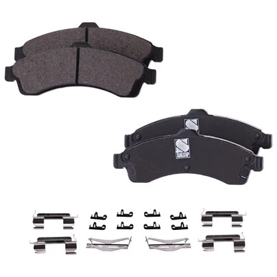 Juego de pastillas de freno delanteras de cerámica para Chevrolet Trailblazer GMC Envoy XL 2002-2005 Foto 1 de 4