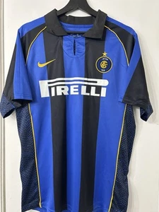 Ronaldo 9 M Jersey INTER MILAN 1998 1999 Home Maglia Shirt Nike Brazil L - Picture 1 of 8