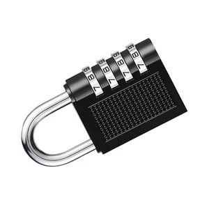 Combination Padlock Password Outdoor 4 Digit Long Shackle For Cases Locker Fence - Picture 1 of 11